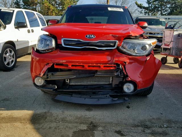 KNDJX3A57E7715349 - 2014 KIA SOUL ! RED photo 9