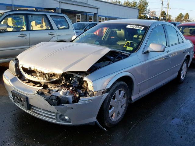 1LNHM86S43Y666326 - 2003 LINCOLN LS SILVER photo 2