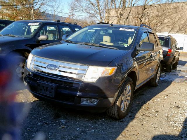 2FMDK49C08BA70510 - 2008 FORD EDGE LIMIT BLUE photo 2