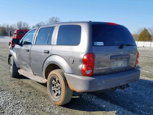 1D4HD38N44F111746 - 2004 DODGE DURANGO ST GRAY photo 3