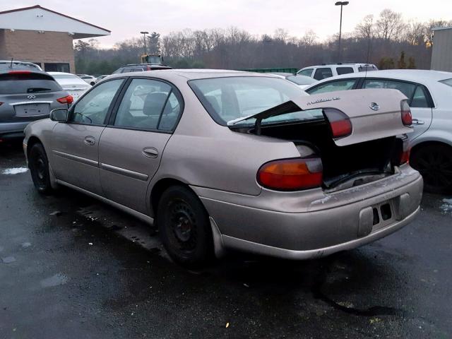 1G1NE52J4Y6145005 - 2000 CHEVROLET MALIBU LS 棕色 照片 3