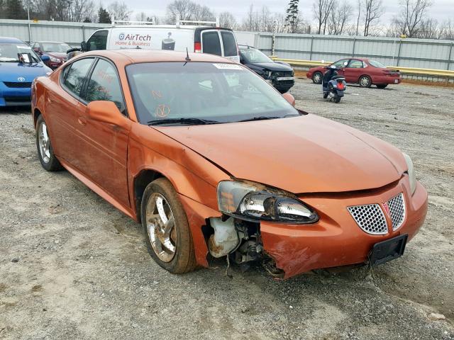 2G2WR524441294000 - 2004 PONTIAC GRAND PRIX ORANGE photo 1