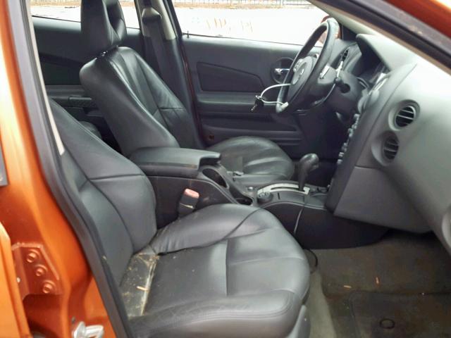 2G2WR524441294000 - 2004 PONTIAC GRAND PRIX ORANGE photo 5