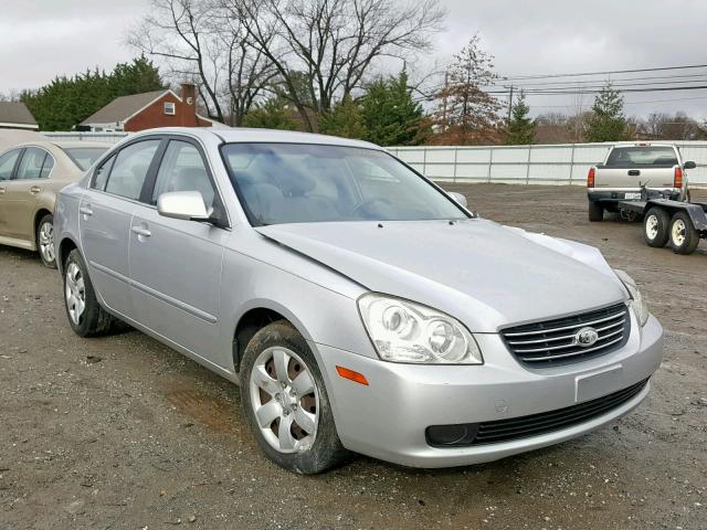 KNAGE123875110978 - 2007 KIA OPTIMA SILVER photo 1