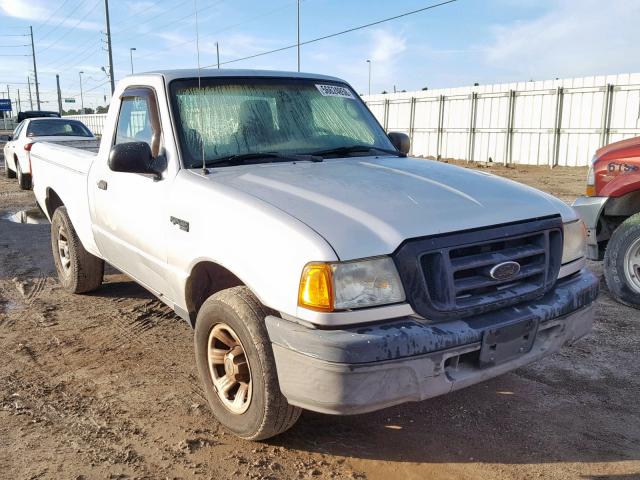 1FTYR10D64PA98689 - 2004 FORD RANGER SILVER photo 1