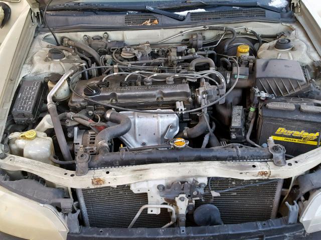 1N4DL01D9XC259000 - 1999 NISSAN ALTIMA XE GOLD photo 7