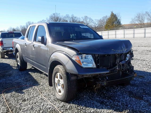 1N6AD09W37C462896 - 2007 NISSAN FRONTIER C GRAY photo 1