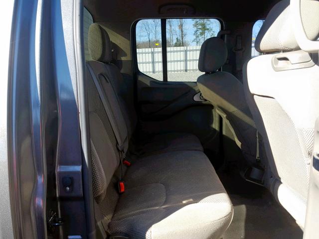 1N6AD09W37C462896 - 2007 NISSAN FRONTIER C GRAY photo 6