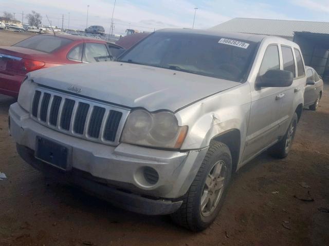 1J8GR48K87C668244 - 2007 JEEP GRAND CHER GRAY photo 2