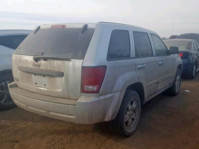 1J8GR48K87C668244 - 2007 JEEP GRAND CHER GRAY photo 4