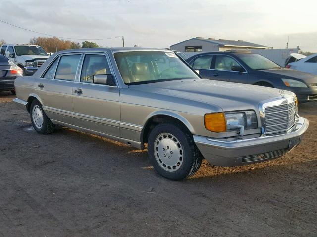 WDBCA35D5JA397996 - 1988 MERCEDES-BENZ 420 SEL GOLD photo 1