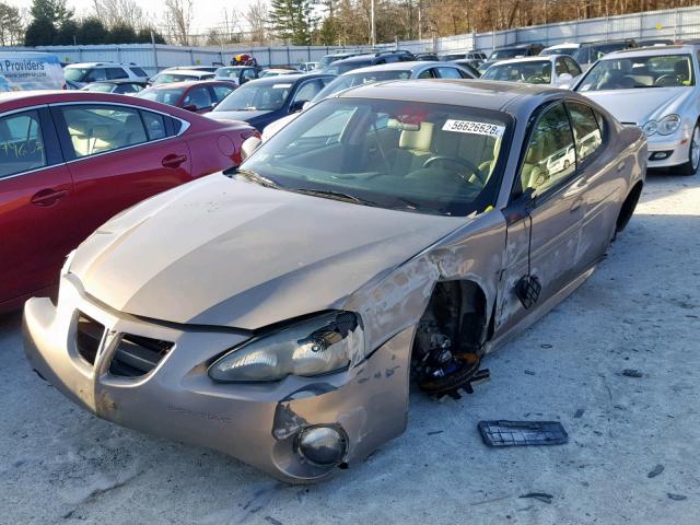 2G2WR554161265410 - 2006 PONTIAC GRAND PRIX თაფლისფერი ფოტო 2