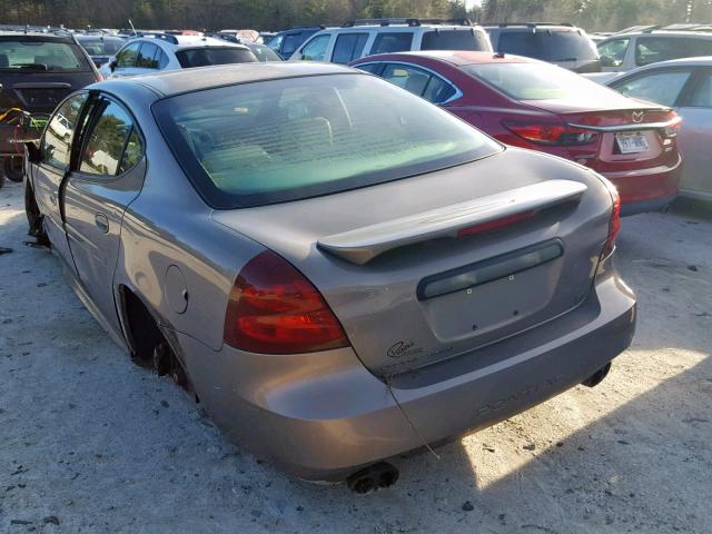 2G2WR554161265410 - 2006 PONTIAC GRAND PRIX თაფლისფერი ფოტო 3
