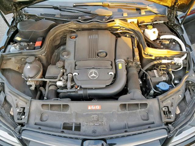 WDDGJ4HB5FG371721 - 2015 MERCEDES-BENZ C 250 BLACK photo 7