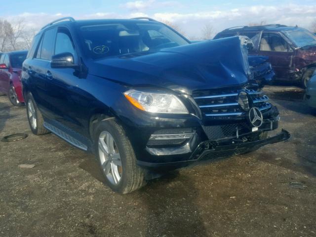 4JGDA0EB9FA598371 - 2015 MERCEDES-BENZ ML 250 BLU BLACK photo 1