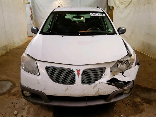 5Y2SL65856Z422710 - 2006 PONTIAC VIBE WHITE photo 9