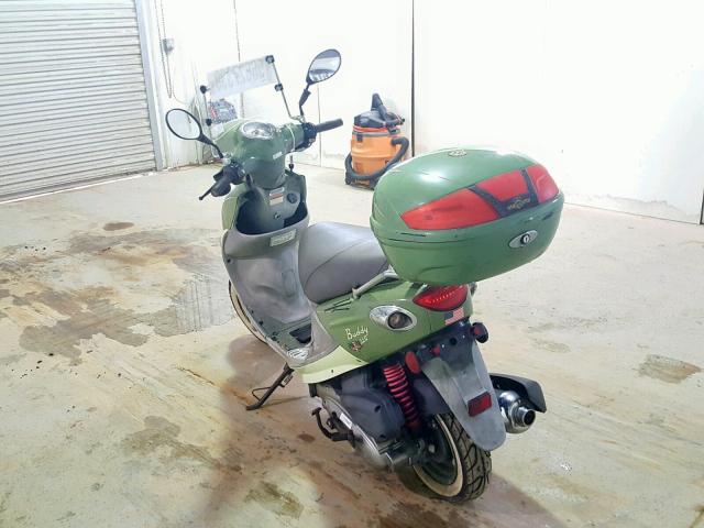 RFVPAC60481001457 - 2008 GENUINE SCOOTER CO. BUDDY 150 GREEN photo 3