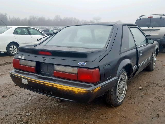 1FABP41A4KF233274 - 1989 FORD MUSTANG LX BLACK photo 4