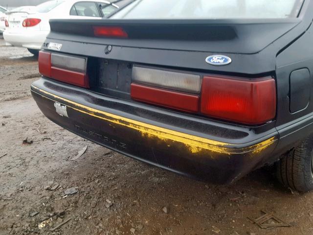 1FABP41A4KF233274 - 1989 FORD MUSTANG LX BLACK photo 9