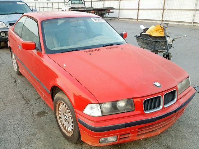 WBABF4312PEK08622 - 1993 BMW 325 I AUTO RED photo 1