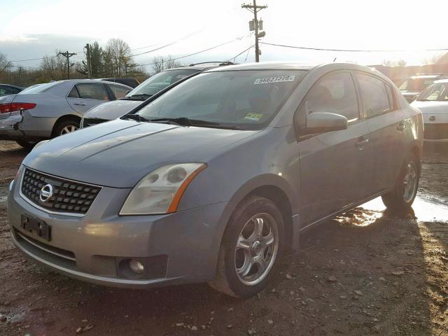 3N1AB61E17L680745 - 2007 NISSAN SENTRA 2.0 GRAY photo 2