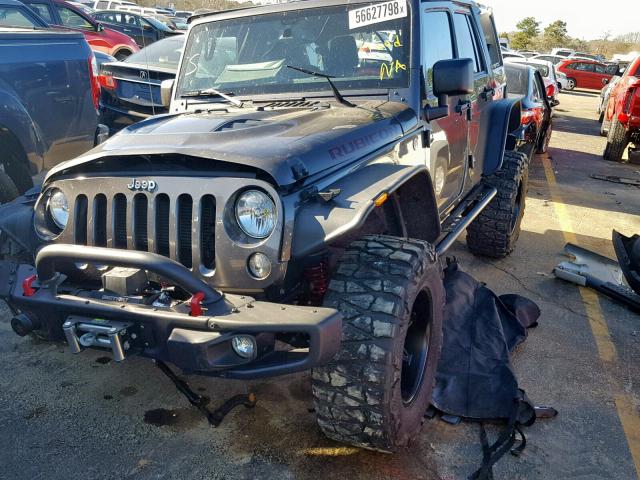 1C4HJWFG6EL225150 - 2014 JEEP WRANGLER U GRAY photo 9