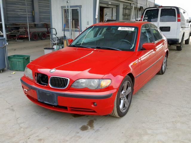 WBAEV53424KM35273 - 2004 BMW 330 I RED photo 2