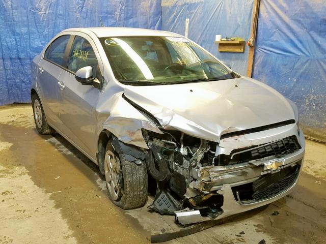 1G1JA5SHXE4210549 - 2014 CHEVROLET SONIC LS 银色 照片 1