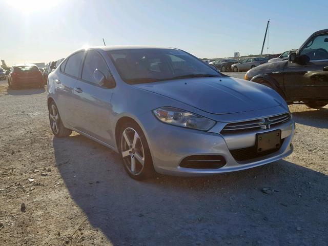 1C3CDFBA6DD157853 - 2013 DODGE DART SXT SILVER photo 1