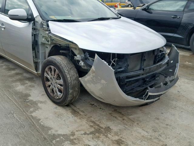 KNAFU4A27C5610651 - 2012 KIA FORTE EX SILVER photo 1