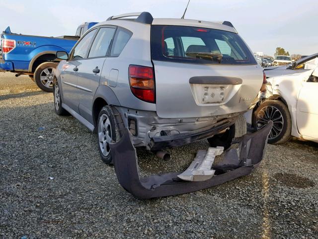 5Y2SL65828Z402840 - 2008 PONTIAC VIBE SILVER photo 3