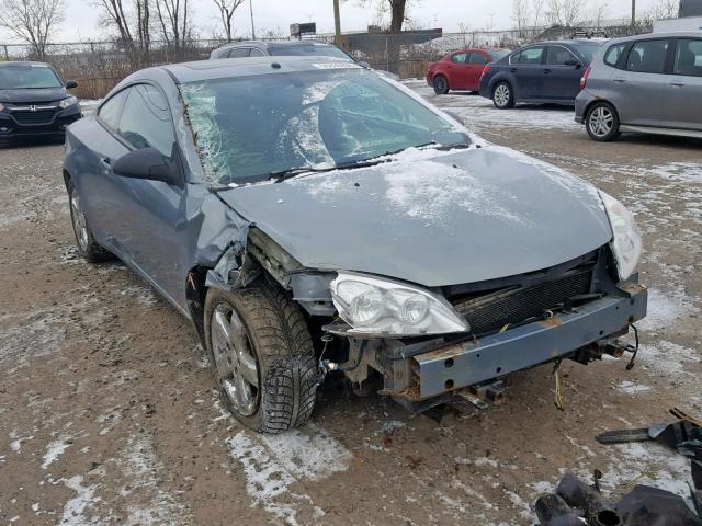 1G2ZH18N674240957 - 2007 PONTIAC G6 GT GRAY photo 1