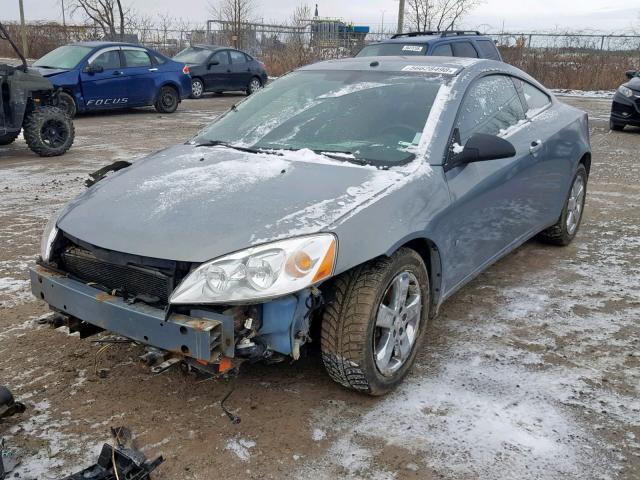 1G2ZH18N674240957 - 2007 PONTIAC G6 GT GRAY photo 2