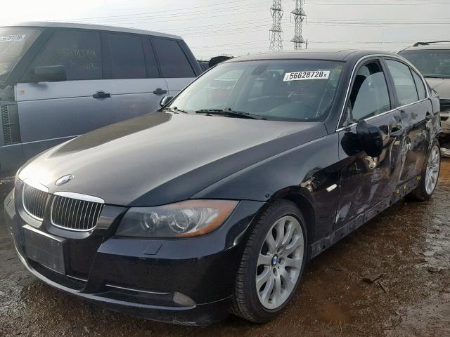 WBAVB33596KS31143 - 2006 BMW 330 I BLACK photo 2