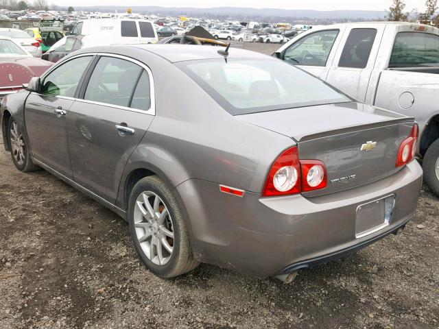 1G1ZE5E76A4118990 - 2010 CHEVROLET MALIBU LTZ GRAY photo 3