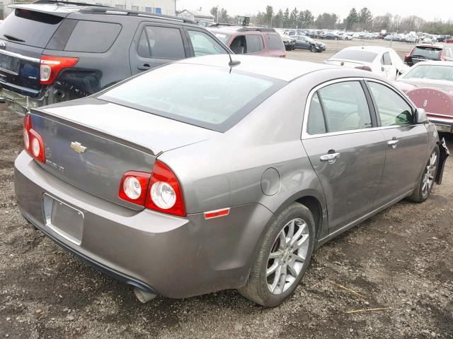 1G1ZE5E76A4118990 - 2010 CHEVROLET MALIBU LTZ GRAY photo 4