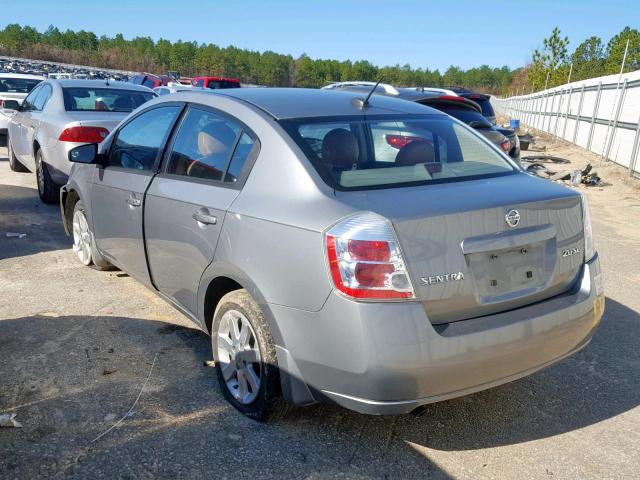 3N1AB61E07L618737 - 2007 NISSAN SENTRA 2.0 GRAY photo 3