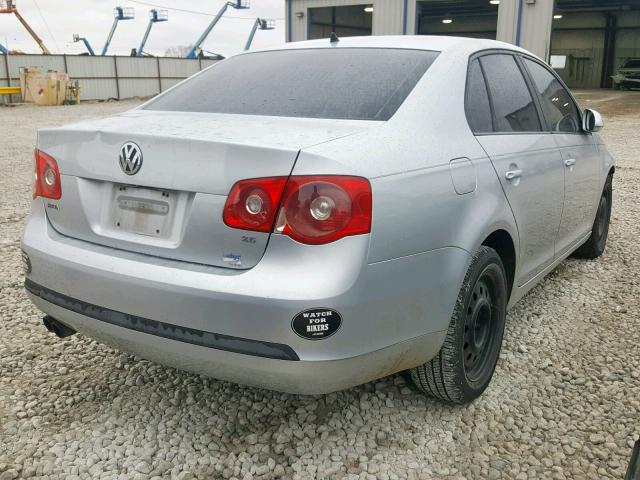 3VWPF71K47M074225 - 2007 VOLKSWAGEN JETTA 2.5 SILVER photo 4