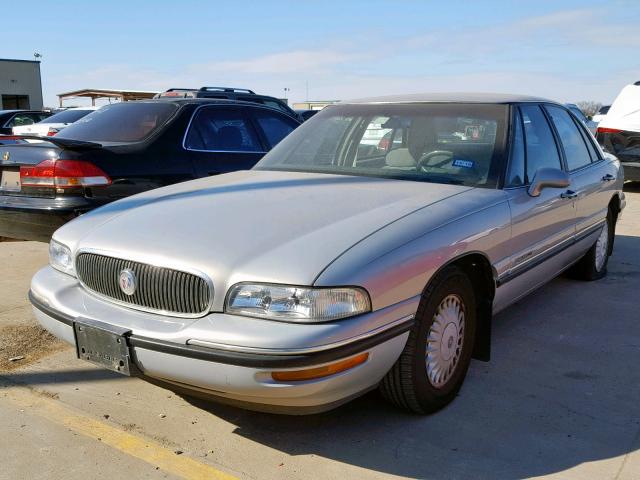 1G4HP52K8WH481423 - 1998 BUICK LESABRE CU GRAY photo 2