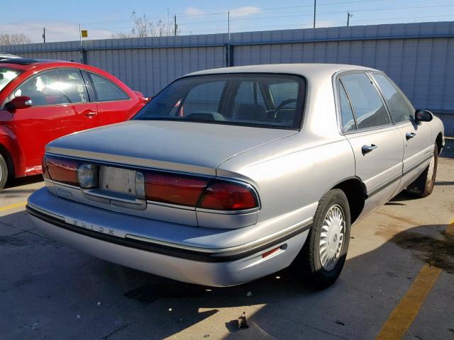 1G4HP52K8WH481423 - 1998 BUICK LESABRE CU GRAY photo 4