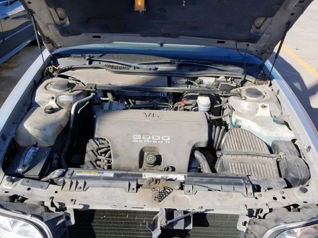 1G4HP52K8WH481423 - 1998 BUICK LESABRE CU GRAY photo 7