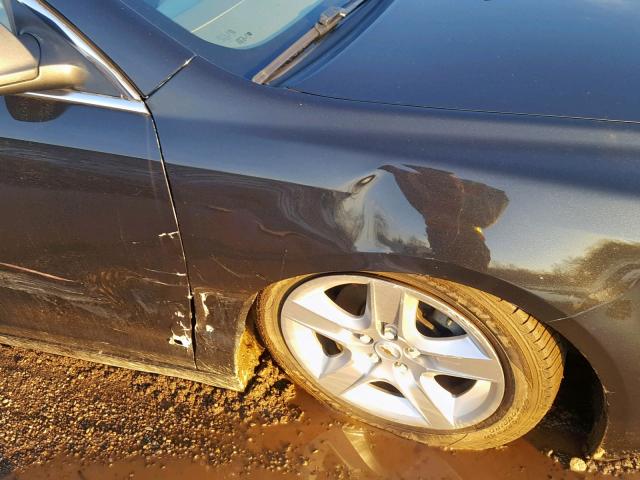 1G1ZB5E17BF384402 - 2011 CHEVROLET MALIBU LS BLACK photo 9