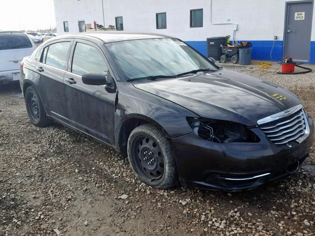 1C3CCBAB4EN141944 - 2014 CHRYSLER 200 LX BLACK photo 1