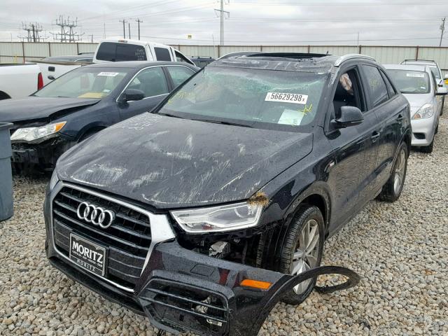 WA1BCCFS4JR011553 - 2018 AUDI Q3 PREMIUM BLACK photo 2