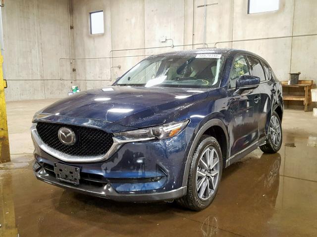 JM3KFBDM3J0409814 - 2018 MAZDA CX-5 GRAND BLUE photo 2