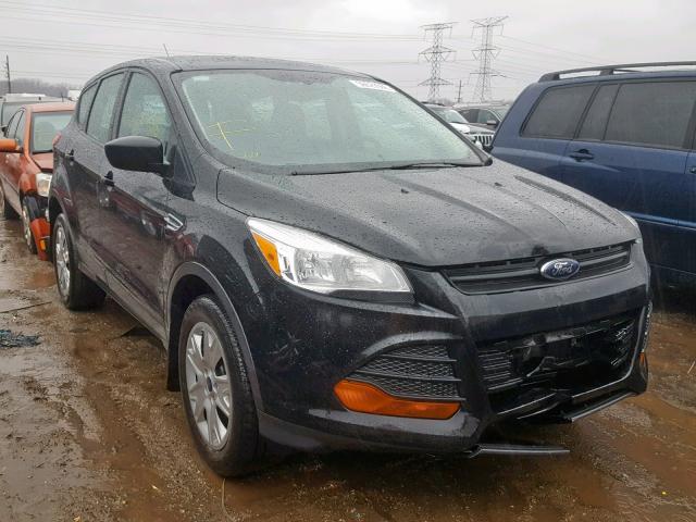 1FMCU0F7XDUC68098 - 2013 FORD ESCAPE S BLACK photo 1