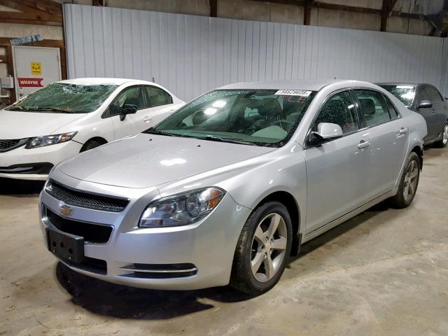 1G1ZC5E19BF235583 - 2011 CHEVROLET MALIBU 1LT SILVER photo 2