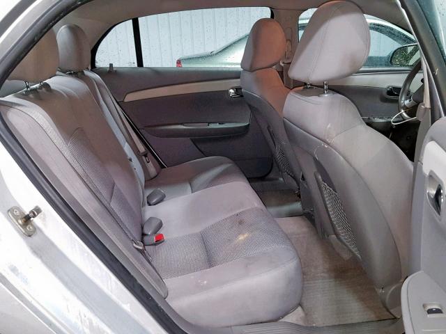 1G1ZC5E19BF235583 - 2011 CHEVROLET MALIBU 1LT SILVER photo 6