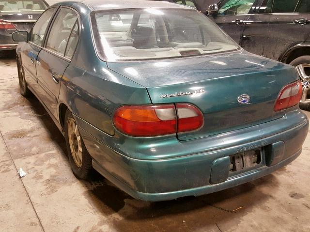1G1NE52M4X6215370 - 1999 CHEVROLET MALIBU LS Жасыл фото 3