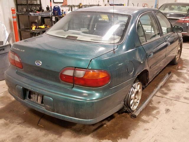 1G1NE52M4X6215370 - 1999 CHEVROLET MALIBU LS Жасыл фото 4